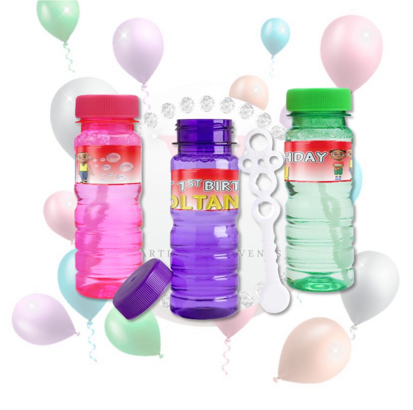1 Dozen Bubble Wands/ Small Bottles